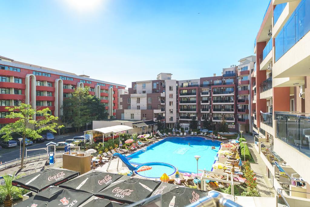Admiral Plaza Hotel Sunny Beach Esterno foto