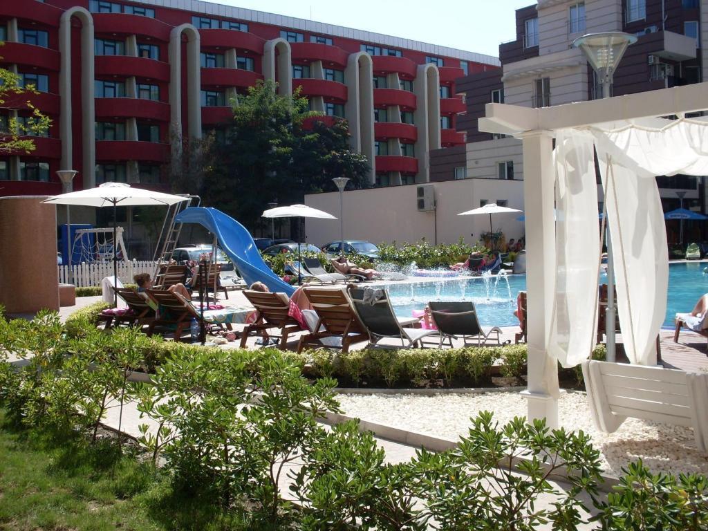 Admiral Plaza Hotel Sunny Beach Esterno foto