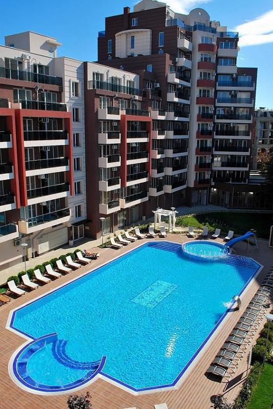 Admiral Plaza Hotel Sunny Beach Esterno foto